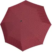Knirps paraplu T.205 Duomatic Twocross Ecorepel Red donkerrood