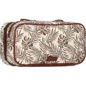 Fossil Toilettas Dillon Travel Organizers Neutral Multi Beige Bruine