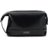 GUESS toilettas Boston Necessaire Black zwart