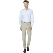 HECHTER PARIS Slim fit pantalon met persplooien