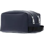 GUESS Toilettas Certosa Saffiano ECO Beauty Case Blue Donkerblauw