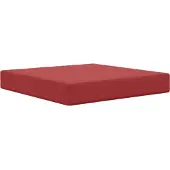 vidaXL Buitenbankkussen Polyester Wijnrood 60 x 60 cm
