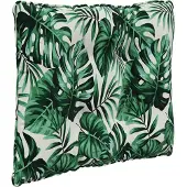 vidaXL Buitenbankkussen Polyester Bladpatroon 60 x 40 x 10 cm