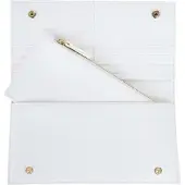 Valentino kaarthoes Aleksandra Card Case Creme White wit