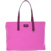 Mandarina Duck Schoudertas met laptopvak Style Shopper Pink Bubble Roze