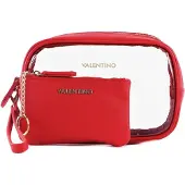Valentino Cosmetische tas Sleutelgeval Fun Soft Cosmetic Case Rosso Rood