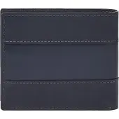 Fossil Leren Kaarthoes Everett Bifold Card Case Midnight Navy Donkerblauw