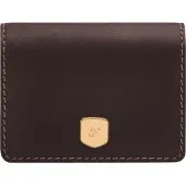 Fossil Portemonnee Lennox Small Flap Wallet Mink Donkerbruin