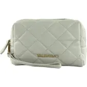 Valentino cosmetische tas Ocarina Soft Cosmetic Case Perla Lichtgrijs