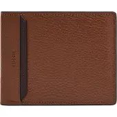 Fossil Portemonnee Huntington Passcase Wallet Medium Brown Bruine