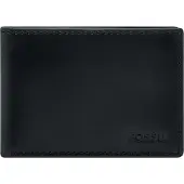 Fossil kaarthoes Derrick Bifold Black zwart