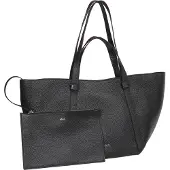 Abro Shoppers - Shopper Cosmo Large/ Black/Gold in zwart