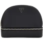 GUESS Cosmetische tas Dome Cosmetic Pouch Black Zwart