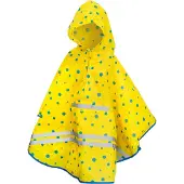 Roth Kinderregenponcho ReflActions 'Brullen', geel/blauw
