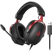 QCY Gamingheadset Heroad VN200 (zwart-rood)