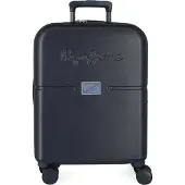 Pepe Jeans Pepe Jeansunisex. 7699132 Huttentas Accent stijf navy -40x55x20cm (OSFA), Casual, ABS/polycarbonaat, Cabine, Marineblauw