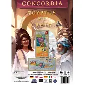 PD-verlag PDV09718 - Aegyptus/Creta - Concordia, voor 2-5 spelers, vanaf 12 jaar (uitbreiding) (Engels)