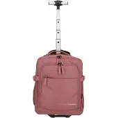 Travelite KICK OFF rugtas met trolleyfunctie, kleur: roze