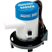 Seachoice Universal Bilge Pump Wit,Blauw,Zwart