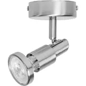 Ledvance LED Armatuur GU10 | LED SPOT BRUSHED SILVER GU10 2.6W 2700K