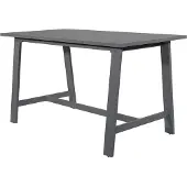 Voordeeldrogisterij Bartafel Malibu Charcoal - 180 x 94 x 100 cm