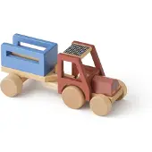 Kids Concept Kids Ceoncept Tractor Aiden - Hout - Kinderhub - - OneSize - Tractors