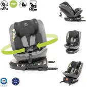 4Baby Baby Matt-Fix Autostoeltje Grijs 360° Draaibaar 40-150cm i-Size