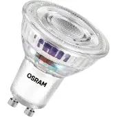 Osram LED-lampen, energiezuinig, reflector, in PAR16-vorm, LED-spot, loodvrij glas, 2 W (equivalent van 50 W), 360 lm, warm wit, 2700 K, levensduurklasse: A, 50.000 uur, set van 3