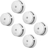 SAVS S10 Rookmelder Standalone 10 jaar 6-pack