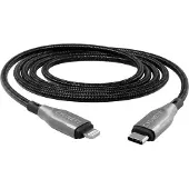 Cygnett CY4667PCCCL, 1 meter, Lightning, USB-C, Zwart