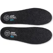 Sidas 3feet Eco Warm Low, binnenzool, zwart/rood