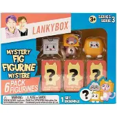 LANKYBOX speelgoed mini mystery figures 6-pack multicolor.