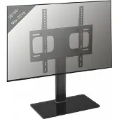 VCM TV standaard - beeldscherm monitor voet - tafel model - zwart
