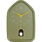 Karlsson wandklok modern doggy luxury green- Ø29,1cm