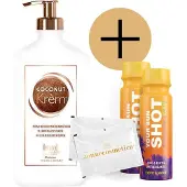 Devoted Creations - Coconut Krèm + 2 Your Sun Shots + 2 Verfrissingsdoekjes