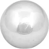 Esschert Design heksenbol 19,6 cm RVS zilver