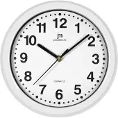Justaminute 00710 Kwartsklok Cirkel Wit
