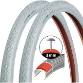 Filmer 2x Fietsbanden Grijs Stijl 28" 40-622 Lekvrij