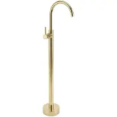 REA - Lungo - Vloerstaande Wastafelkraan - Gouden - 16X20X107,5Cm