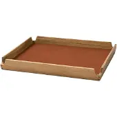 Lind DNA Dienblad Square S Airy Nupo Rust / Teak
