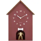 Karlsson wall clock dog house - Øcm
