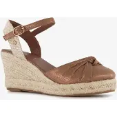 Blue Box dames espadrilles brons beige maat 37