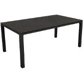Coppens Stoneo tuintafel 160 x 90 keramiek blad antraciet - |