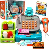 Woopie Dino Blauw Kassa Met Plank - UNI
