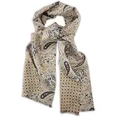 Sir Redman - Sjaals - herensjaal Gordon - beige / taupe / blauw / wit