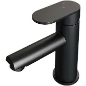 Brauer Black Edition Lage Opbouw Wastafelmengkraan Model C Mat Zwart