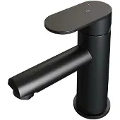 Brauer Black Edition Lage Opbouw Wastafelmengkraan Model C Mat Zwart
