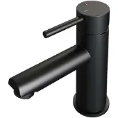Brauer Black Edition Lage Opbouw Wastafelmengkraan Model A Mat Zwart