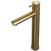 Brauer Gold Edition Verhoogde Opbouw Wastafelmengkraan Model B Goud Geborsteld PVD