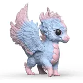 Schleich - Bayala - Baby Crystal Dragon (70844)